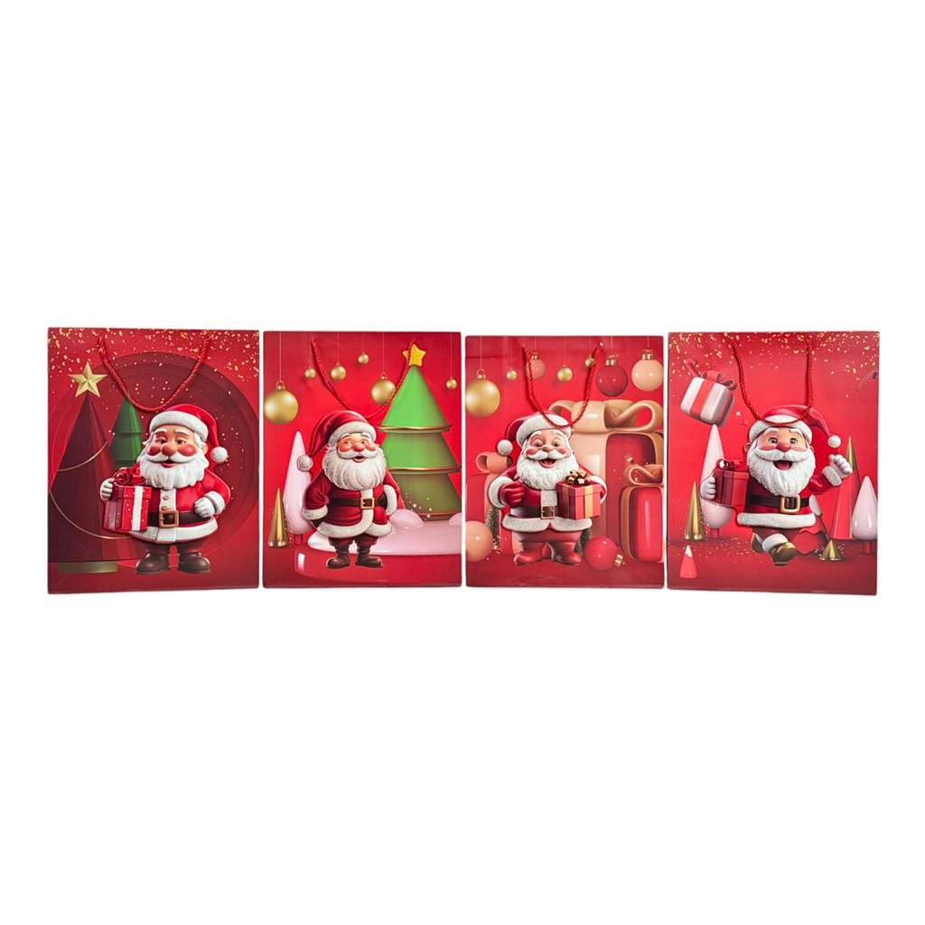 BOLSA DE REGALO GRANDE NAVIDAD 31x42x12 31x40x12