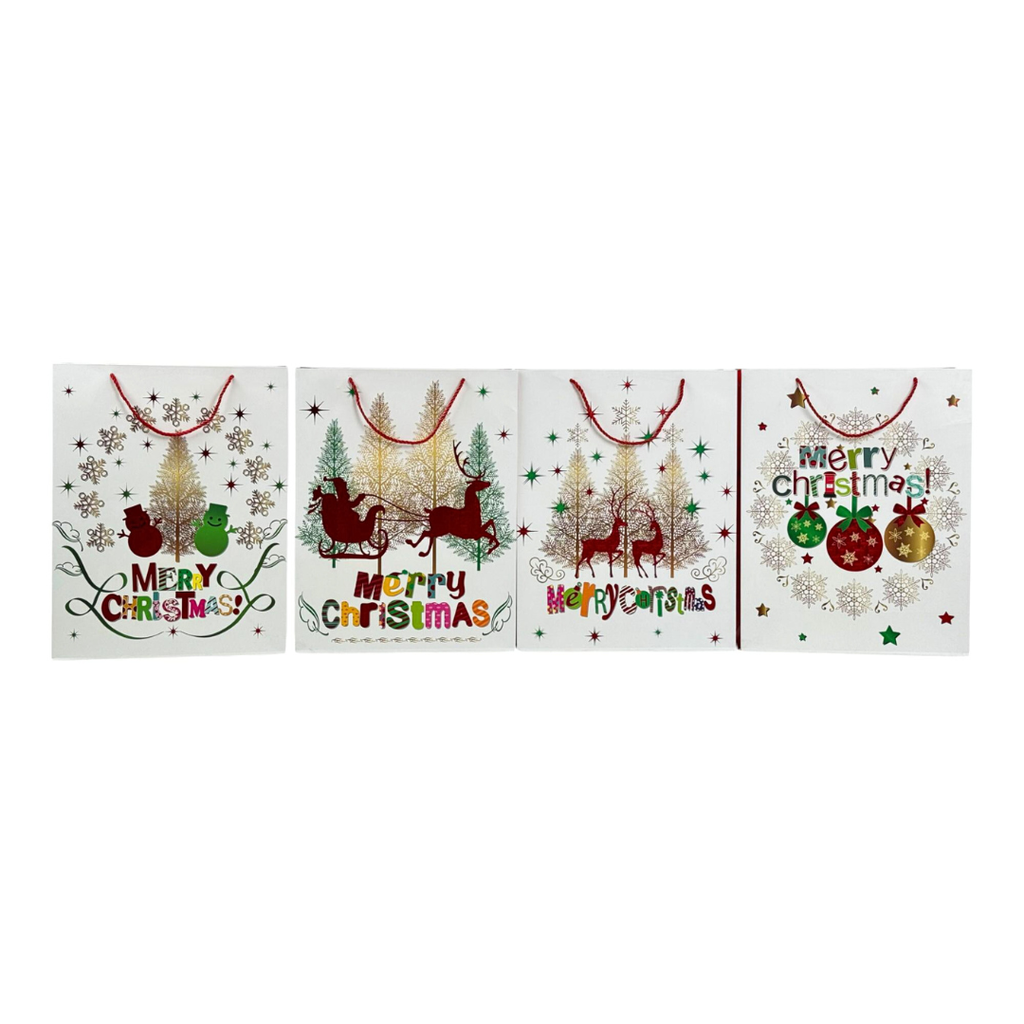 BOLSA DE REGALO GRANDE NAVIDAD 31x42x12 31x40x12