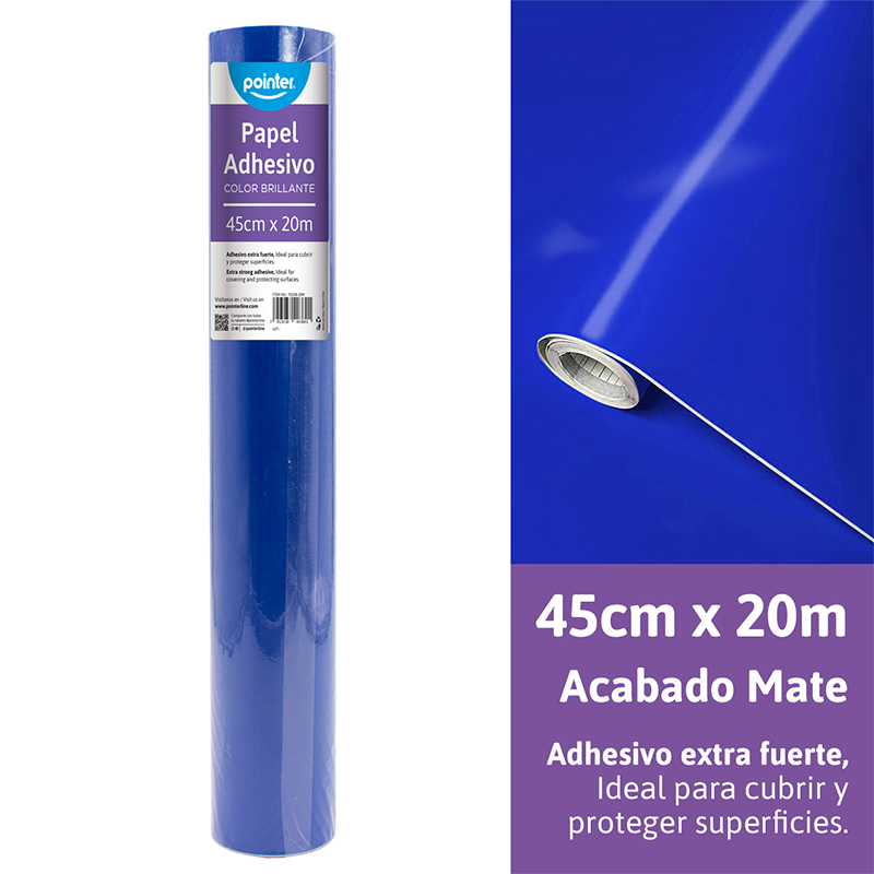 PAPEL CONTAC AZUL