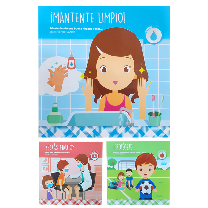 LIBROS DE CUENTOS MANTENTE SANO (ESPAÑOL)