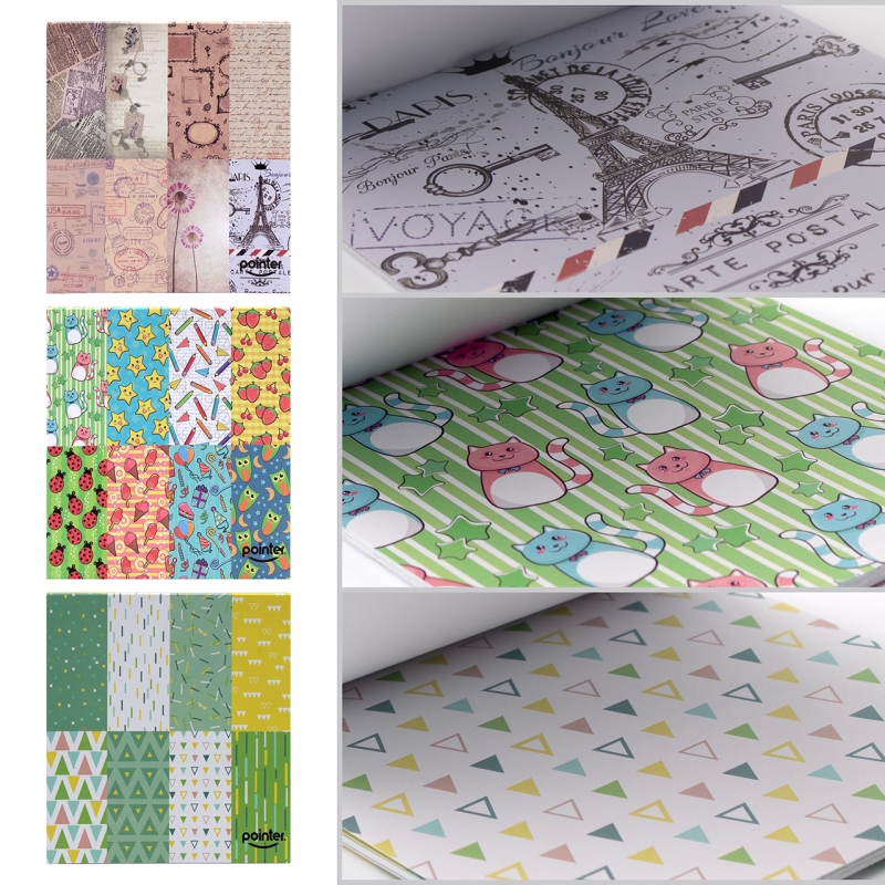 BLOCK DE PAPEL DECORATIVO