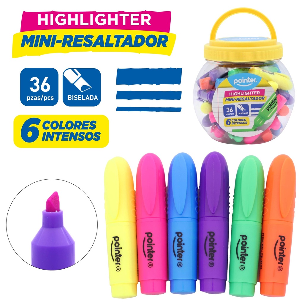 MINI RESALTADOR NEON