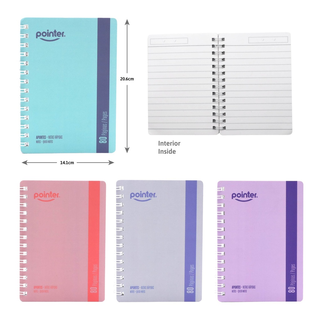 LIBRETA DE APUNTES 40 HOJAS