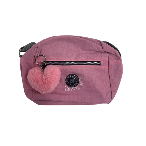 LONCHERA CON POMPOM CORAZON