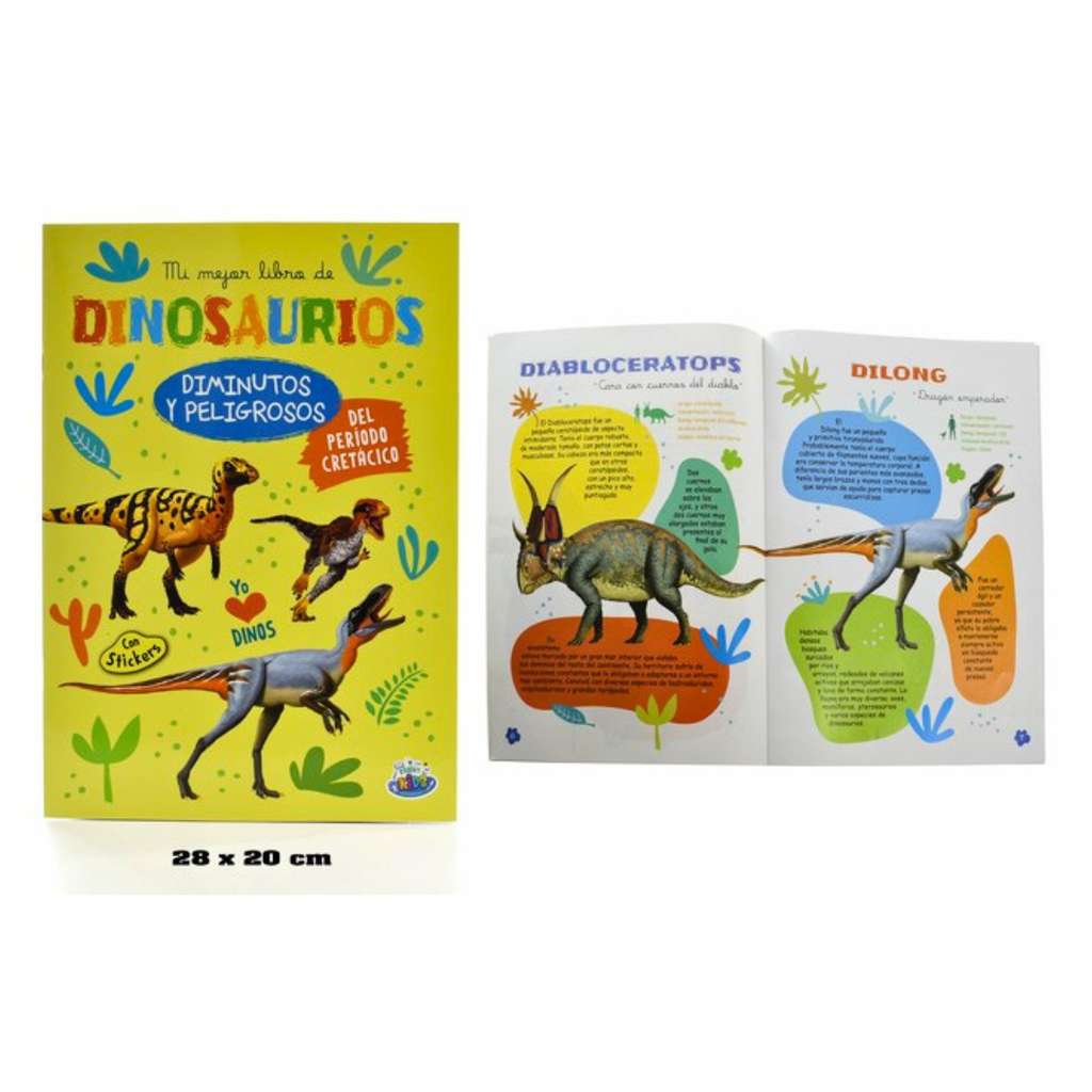 LIBRO DIDACTICO-MI MEJOR LIBRO DE DINOSAURIOS