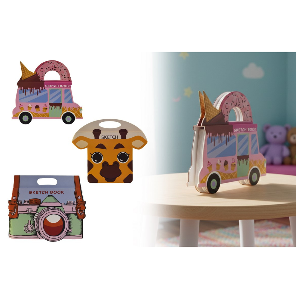 CUADERNOS D/BOCETO -60HOJAS./80GSM