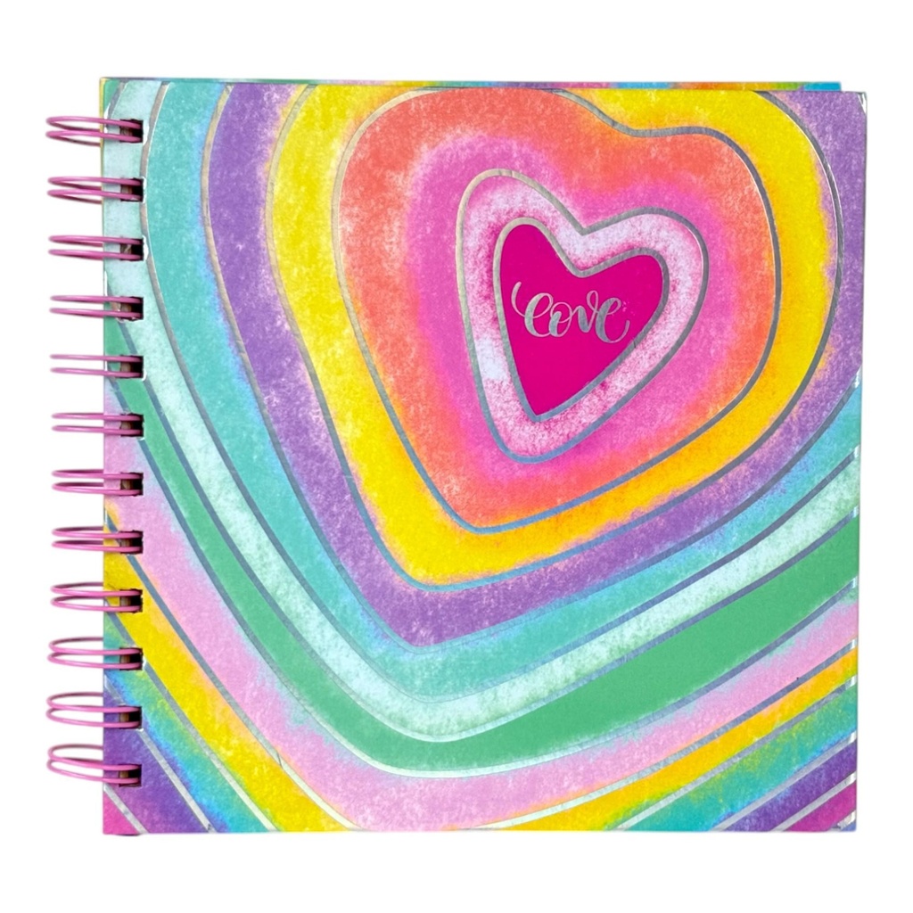 CUADERNO ESPIRAL 16.5*16.5cm 100gsm 80HOJAS 16.5x16.5