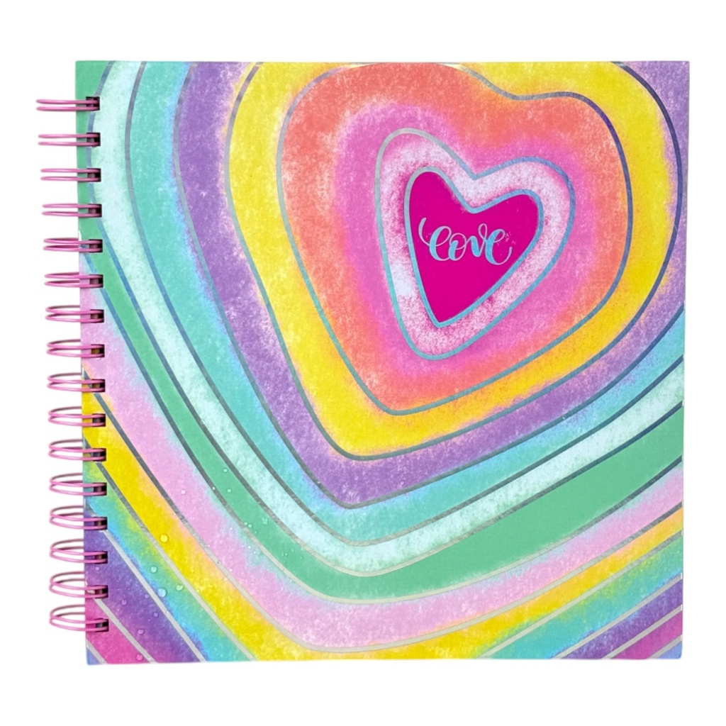 CUADERNO ESPIRAL 22*22cm 80gsm 96HOJAS 22x22