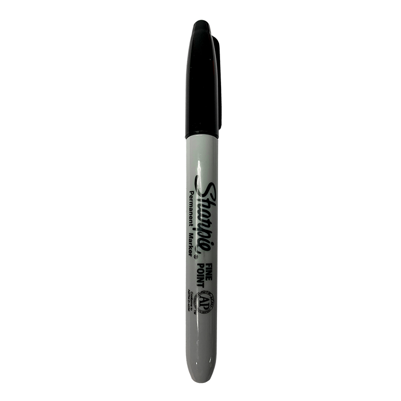 MARCADOR SHARPI PERMANENTE PUNTA FINOA NEGRO X1