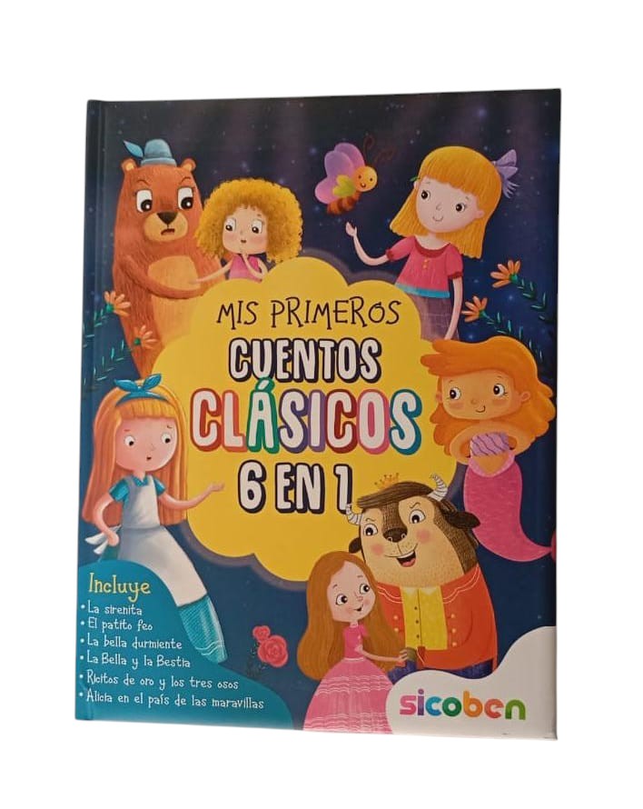 MIS PRIMEROS CUENTOS CLASICOS 6 EN 1 