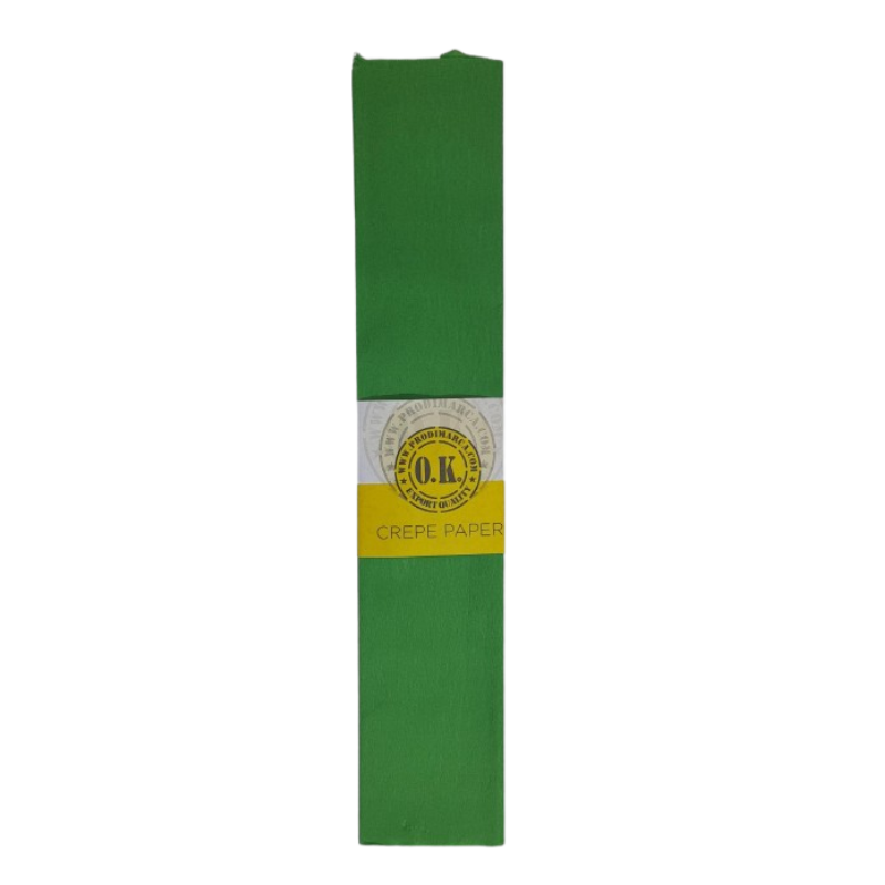 PAPEL CREPE - VERDE GRAMA 50x200CM