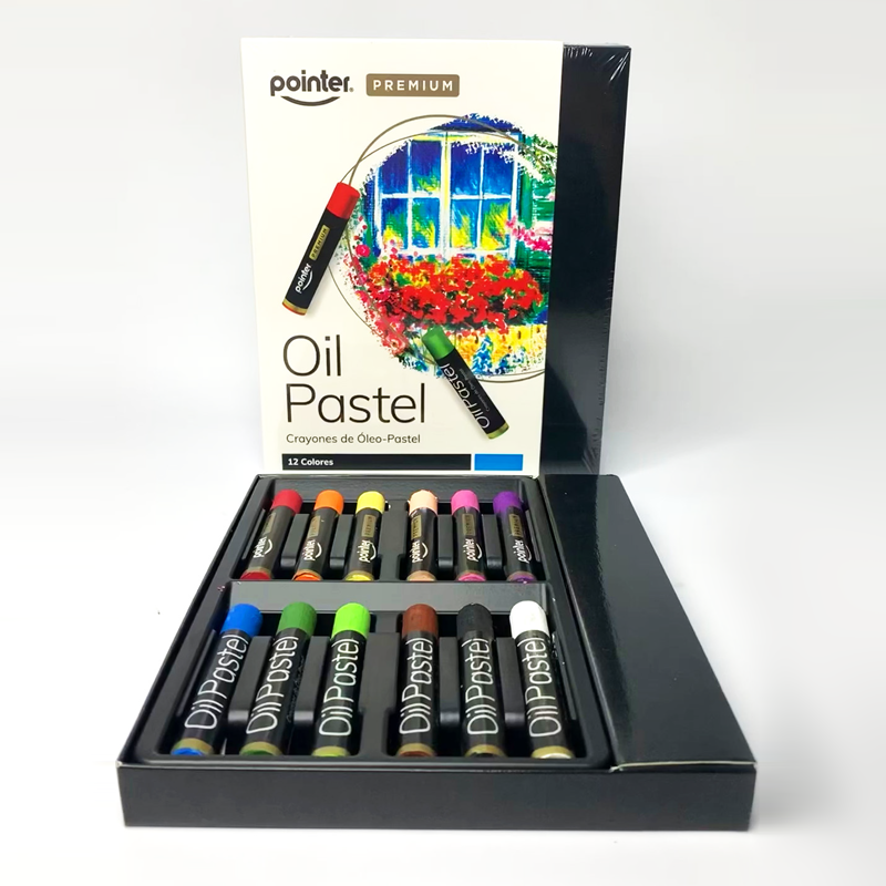 CRAYONES DE OLEO-PASTEL x12 COLORES