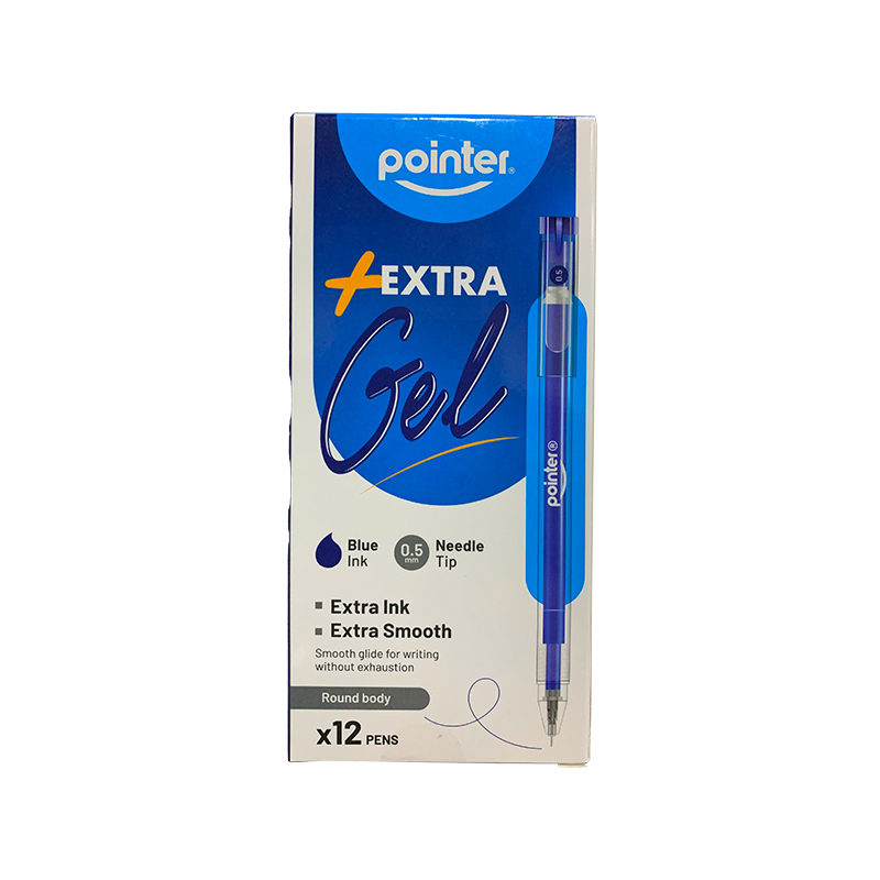 BOLIGRAFO EXTRA GEL AZUL - 0.5MM UNIDAD