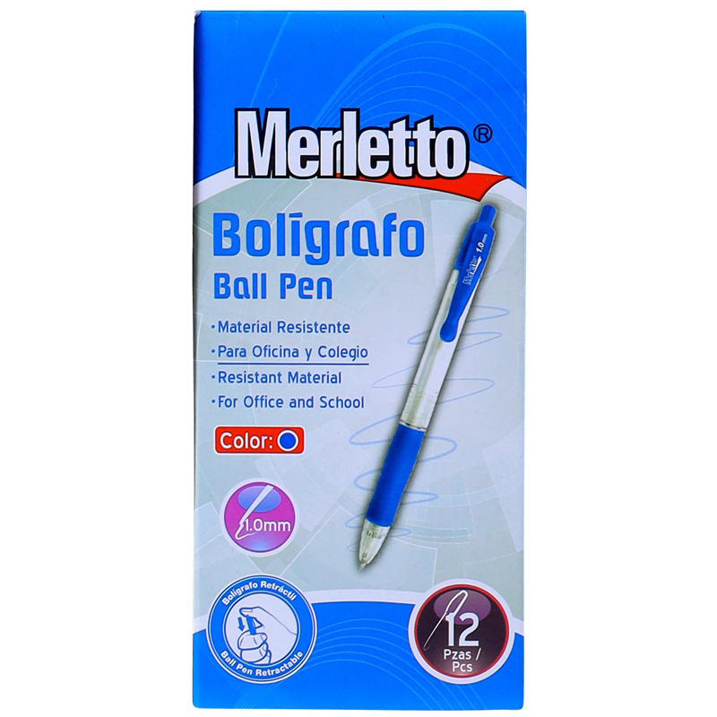 BOLIGRAFO DE GEL AZUL UNIDAD