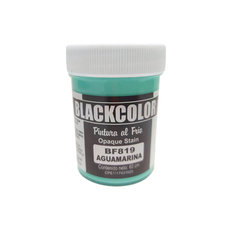 PINTURA AL FRIO AGUAMARINA BLACKCOLOR 60ML
