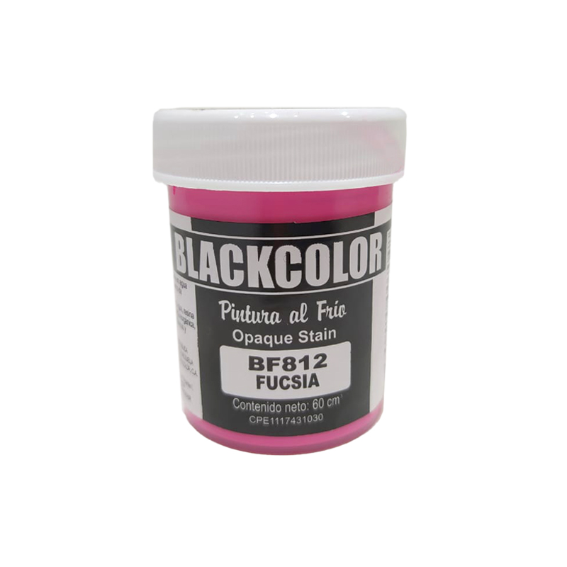 PINTURA AL FRIO FUCSIA BLACKCOLOR 60ML