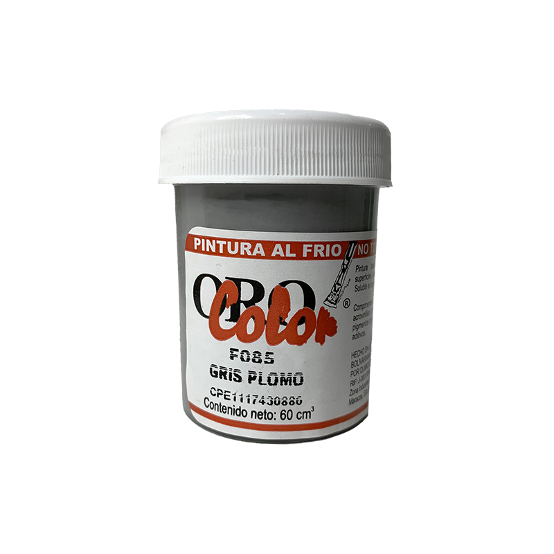 PINTURA AL FRIO GRIS PLOMO 60ML