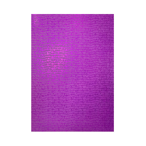 CARTULINA ESCARCHADA MICRO-FANTASÍA LILA RAMAS 350GR 50x70CM