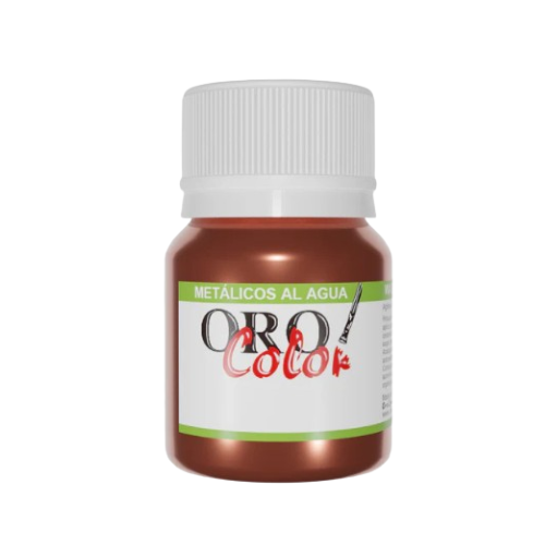 PINTURA METALICOS AL AGUA  SUPER COBRE 30ML
