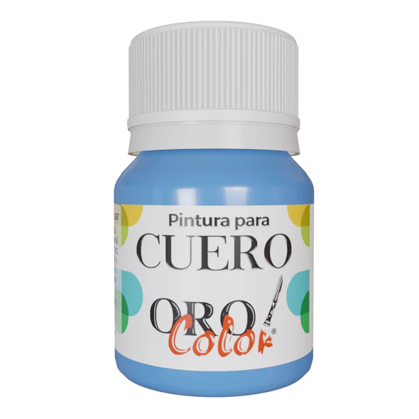 PINTURA PARA CUERO CELESTE 30ML