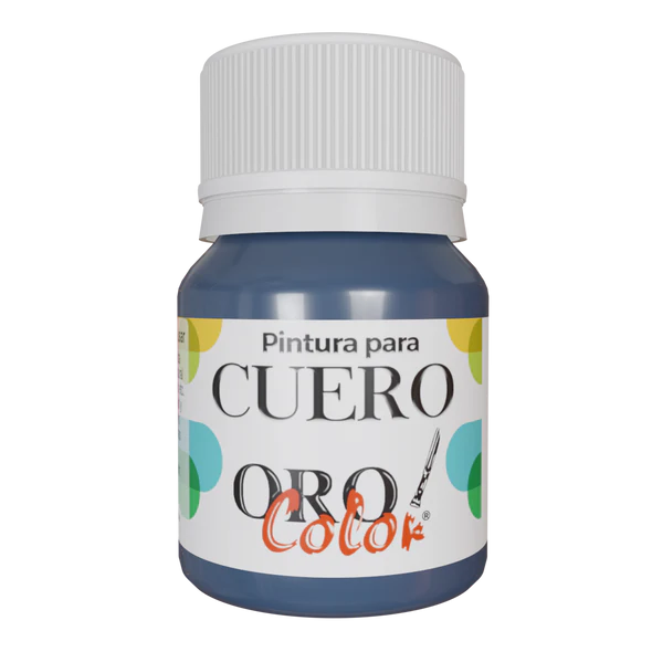 PINTURA PARA CUERO GRIS AZULADO 30ML