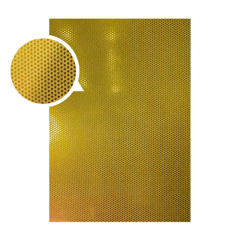CARTULINA ESCARCHADA MICRO-FANTASÍA ORO LUNARES 350GR 50x70CM