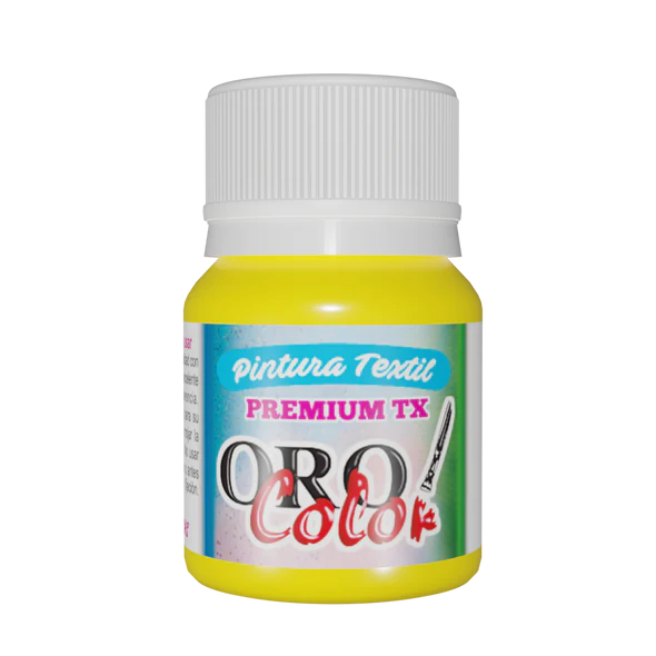 PINTURA TEXTIL PREMIUM AMARILLO ORO 30ML