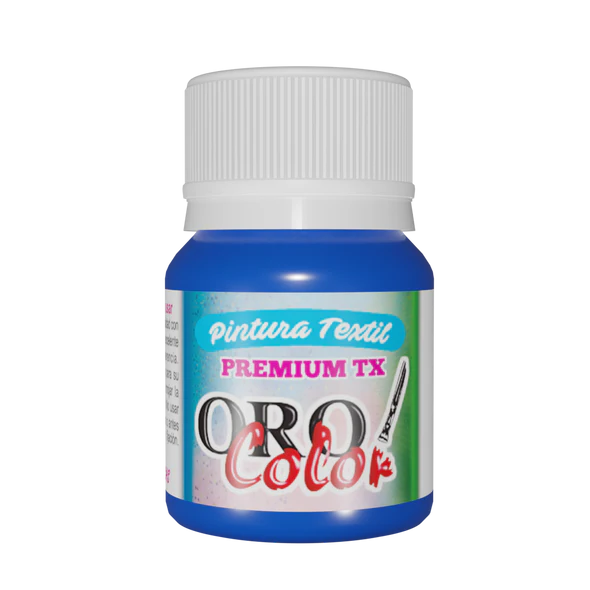 PINTURA TEXTIL PREMIUM AZUL CERULEO 30ML