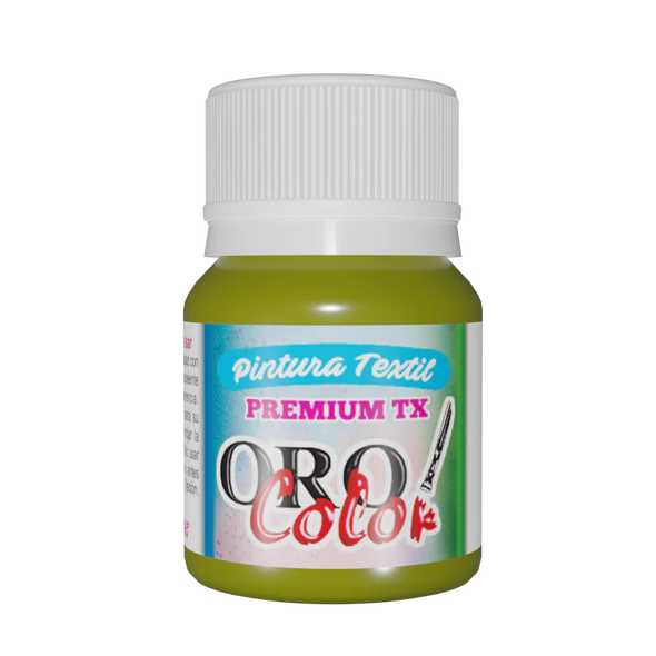 PINTURA TEXTIL PREMIUM VERDE PISTACHO 30ML