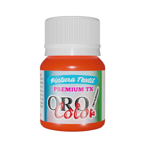 PINTURA TEXTIL PREMIUM ZANAHORIA 30ML