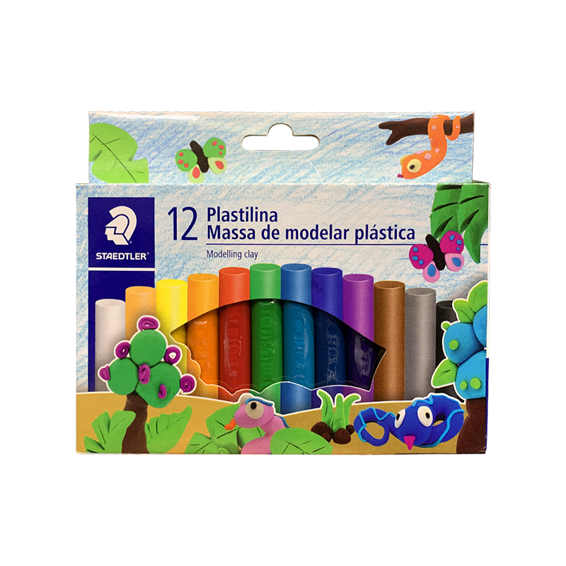 PLASTILINA STAERTLER X12