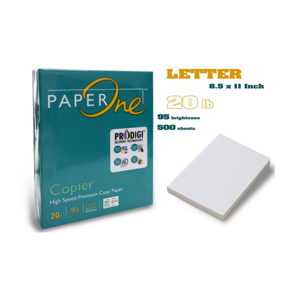 RESMA DE PAPEL TAMAÑO CARTA