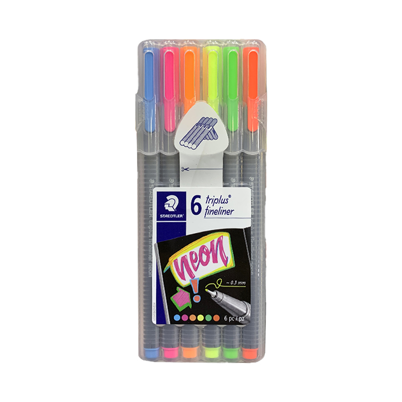 ROTULADOR FINO NEON X6