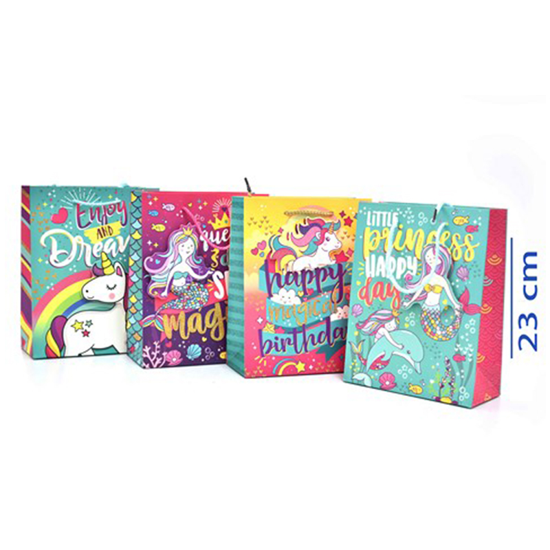 BOLSA DE REGALO (UNICORNIO SIRENAS) S