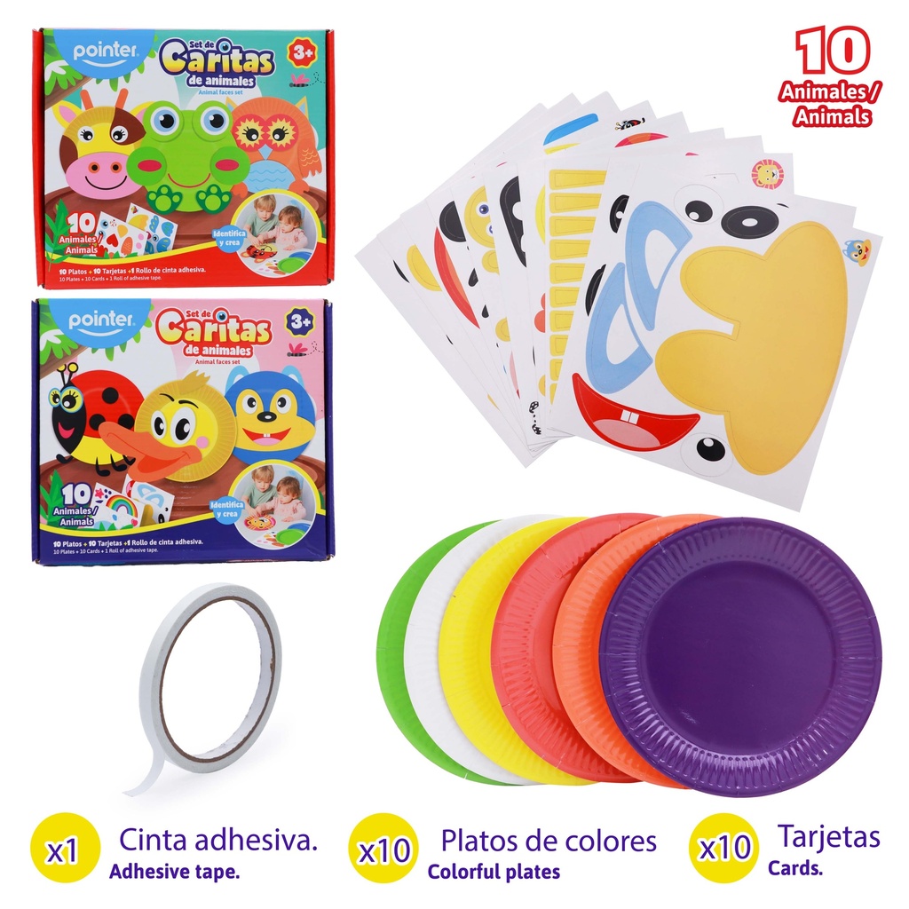KIT CARITAS DE ANIMALES