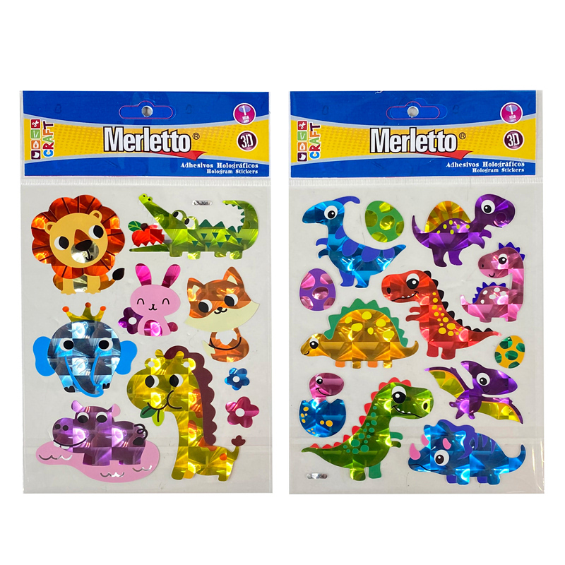 STICKER 3D HOLOGRAFICO