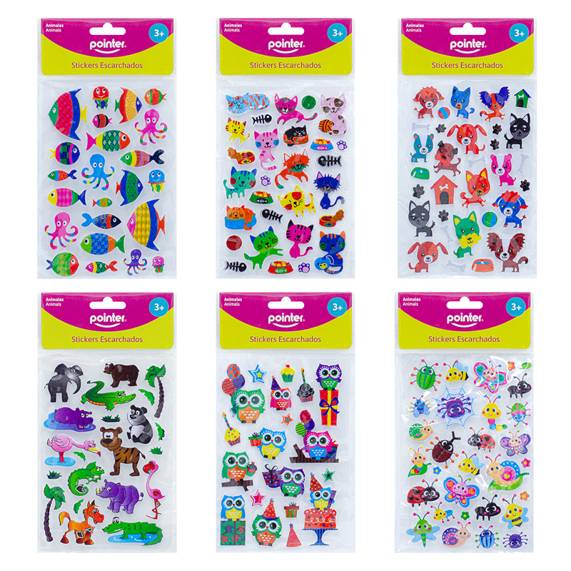 STICKERS ESCARCHADOS 