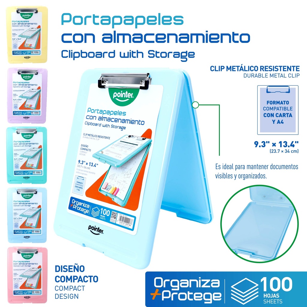 TABLA PORTAPAPELES CON ALMACENAMIENTO