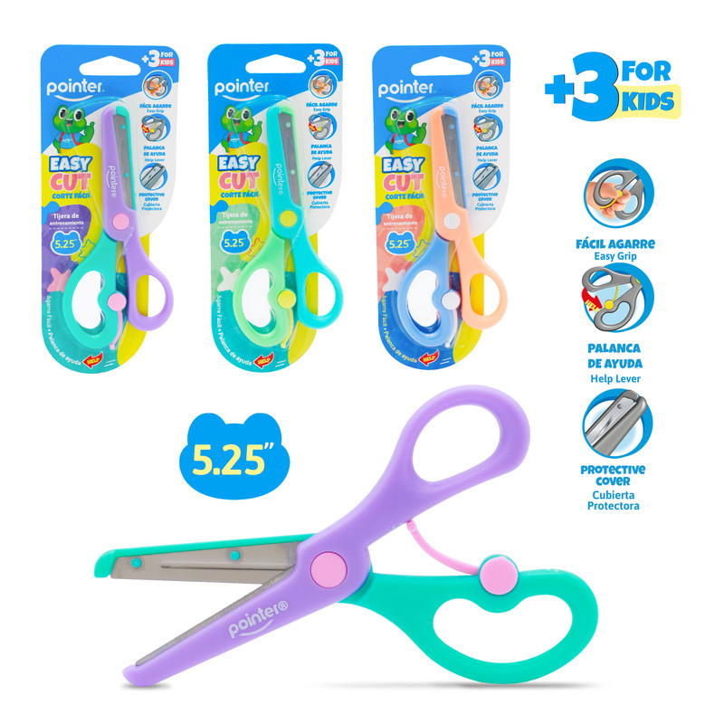 TIJERA CORTE FACIL 5.25"