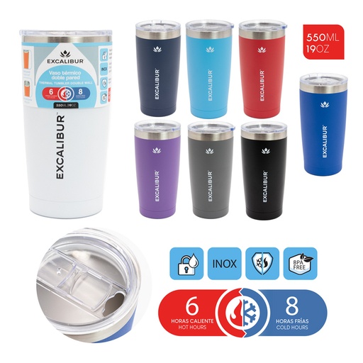 [A164-VB2205S] VASO TERMICO 550ml