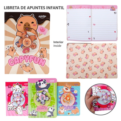[NB-25211] LIBRETA DE APUNTES INFANTIL