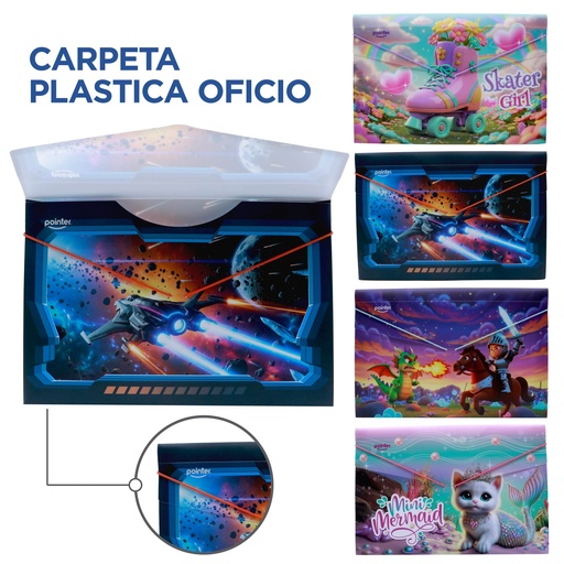 [FL2-25177] CARPETA PLASTICA OFICIO