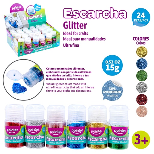 [ANC-25198] ESCARCHA 15G - 24 PIEZAS