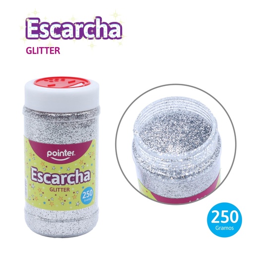 [GL-250N-SV] ESCARCHA PLATEADA 250G
