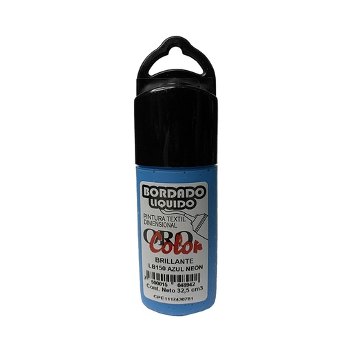 [LB-150] BORDADO LIQUIDO AZUL NEON 32,5ML