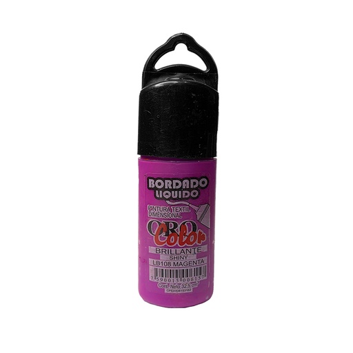 [LB-108] BORDADO LIQUIDO MAGENTA 32,5CM