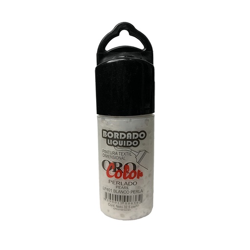 [LP401] BORDADO LIQUIDO PERLADO BLANCO PERLA 32,5ML