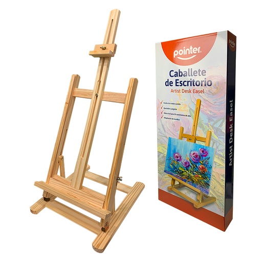 [AE-5041] CABALLETE DE MADERA PARA ESCRITORIO - 50x30Cm