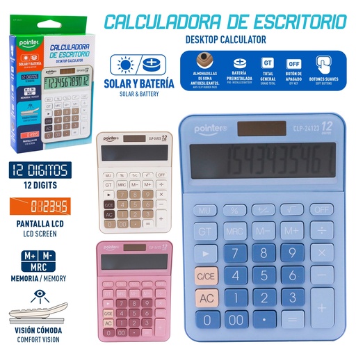 [CLP-24123] CALCULADORA 12 DIGITOS
