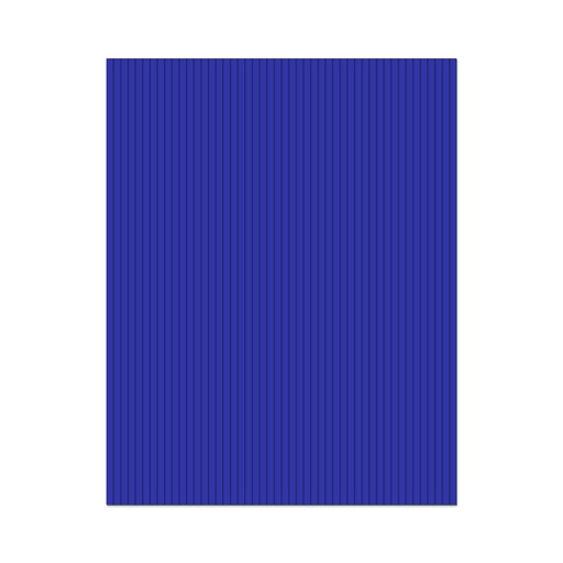 [1027.10] CARTULINA ONDA MICROCOLOR AZUL BANDERA 161GR 50x70CM